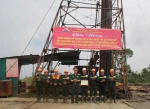 Binh đoàn 19 (Tổng Công ty Đông Bắc) hoàn thành đề án thăm dò mỏ than Bảo Đài I, xác định mỏ than có trữ lượng lớn tại vùng Đông Bắc. Ảnh: Phương Anh.